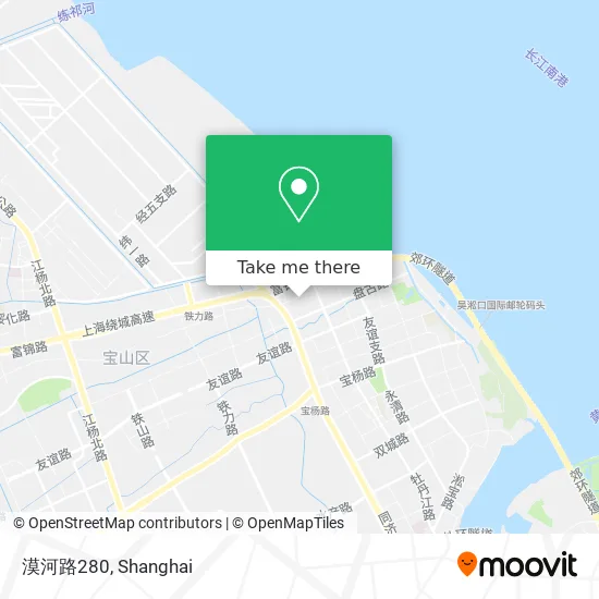漠河路280 map