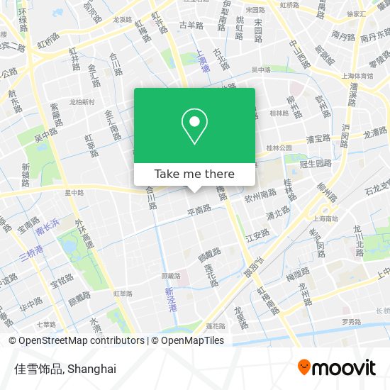 佳雪饰品 map