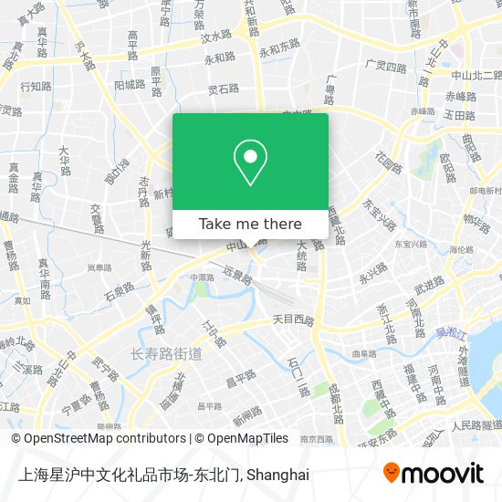 上海星沪中文化礼品市场-东北门 map