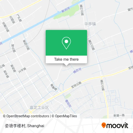 娄塘李楼村 map