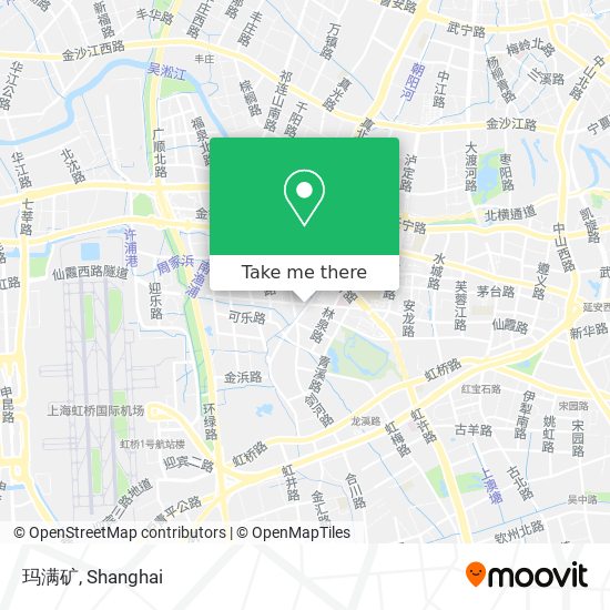 玛满矿 map