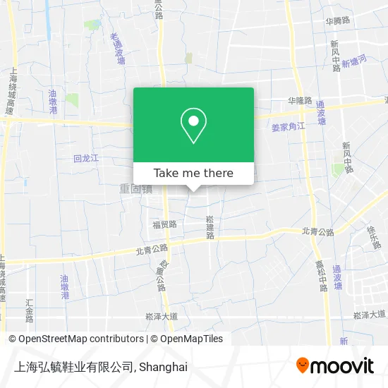 上海弘毓鞋业有限公司 map