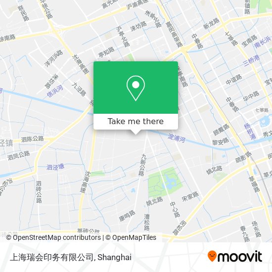 上海瑞会印务有限公司 map
