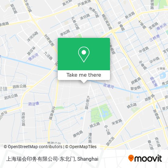 上海瑞会印务有限公司-东北门 map