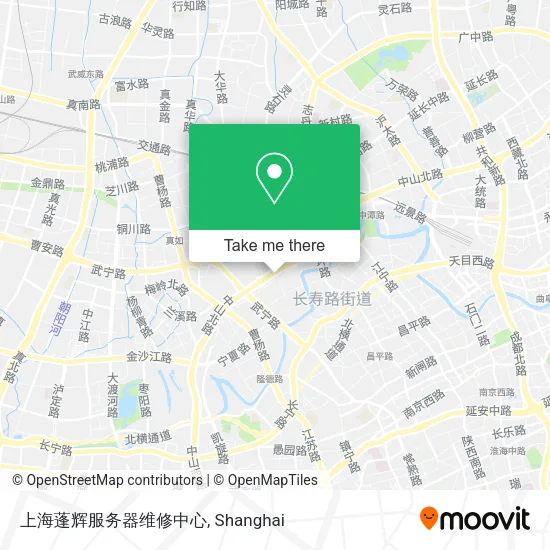 上海蓬辉服务器维修中心 map