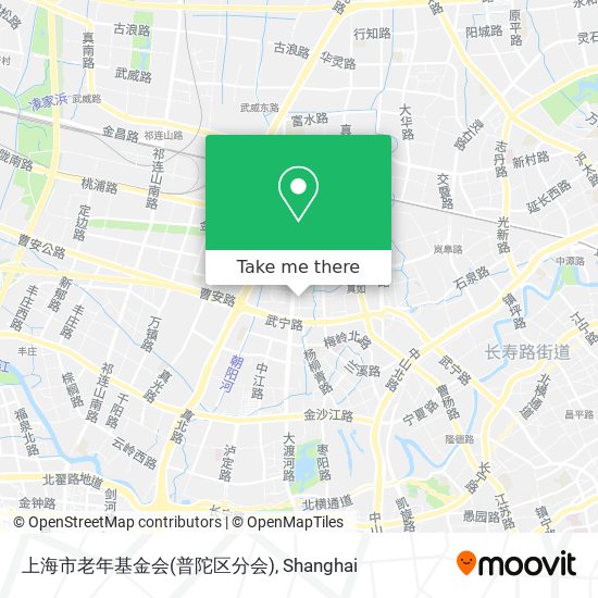 上海市老年基金会(普陀区分会) map