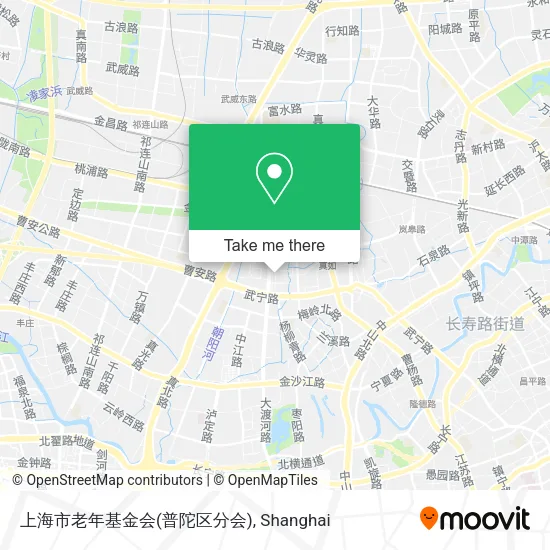 上海市老年基金会(普陀区分会) map