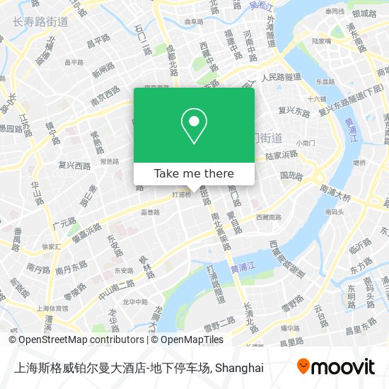 上海斯格威铂尔曼大酒店-地下停车场 map