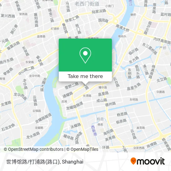 世博馆路/打浦路(路口) map