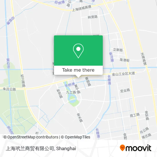 上海玳兰商贸有限公司 map