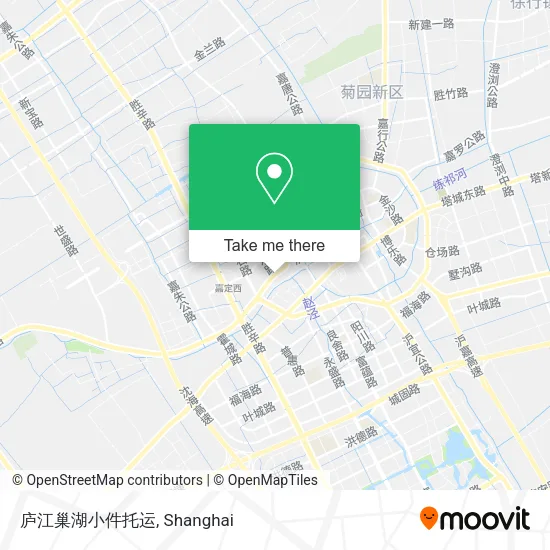 庐江巢湖小件托运 map