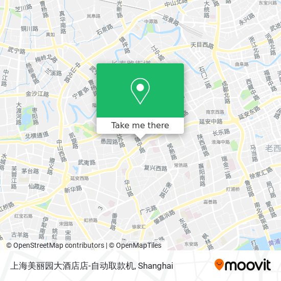 上海美丽园大酒店店-自动取款机 map