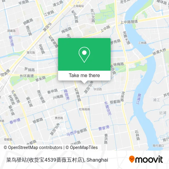 菜鸟驿站(收货宝4539蔷薇五村店) map