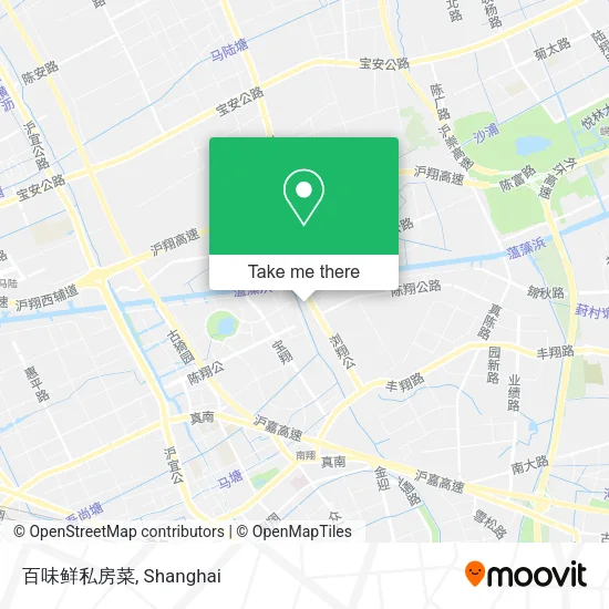 百味鲜私房菜 map