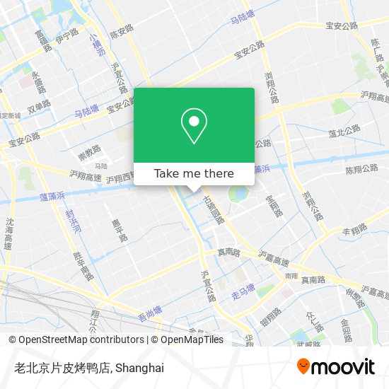 老北京片皮烤鸭店 map