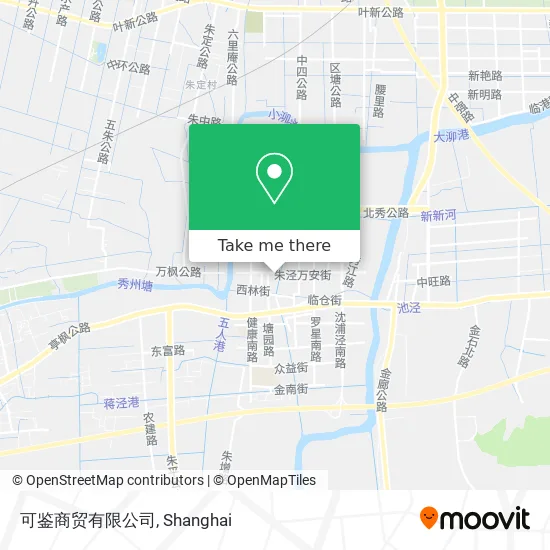 可鉴商贸有限公司 map