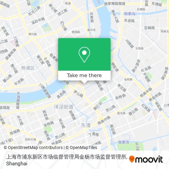 上海市浦东新区市场临督管理局金杨市场监督管理所 map