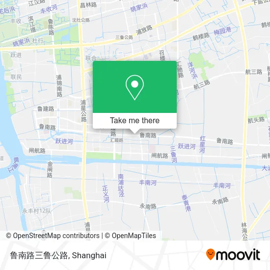 鲁南路三鲁公路 map
