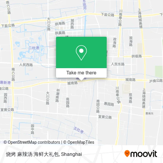 烧烤  麻辣汤  海鲜大礼包 map