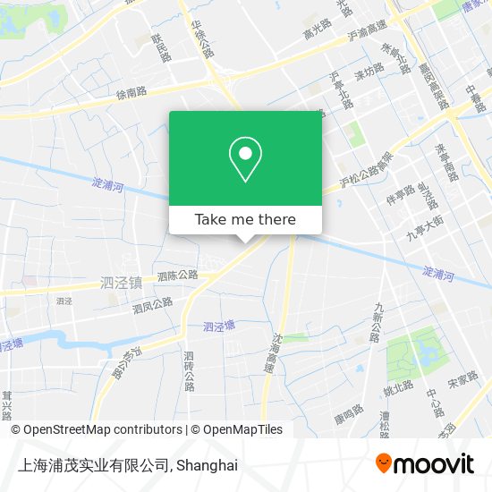 上海浦茂实业有限公司 map