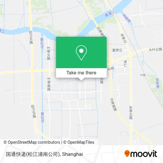 国通快递(松江浦南公司) map