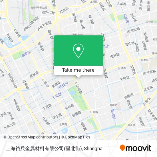 上海裕兵金属材料有限公司(星北街) map