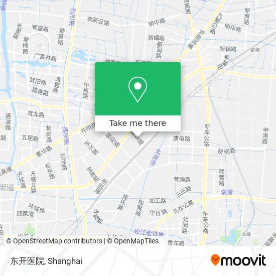 东开医院 map