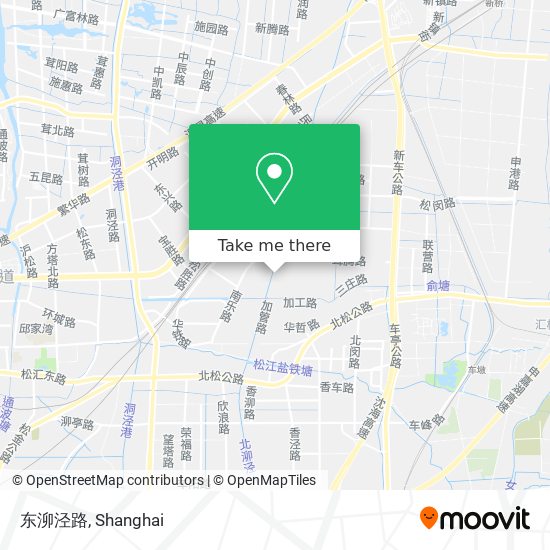 东泖泾路 map