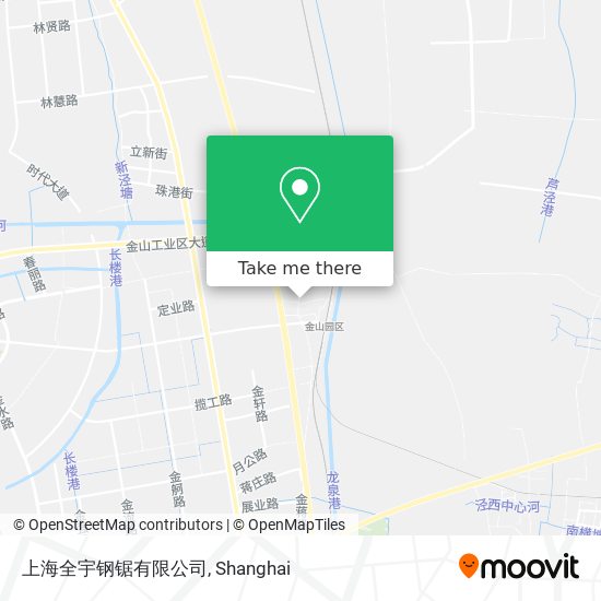 上海全宇钢锯有限公司 map