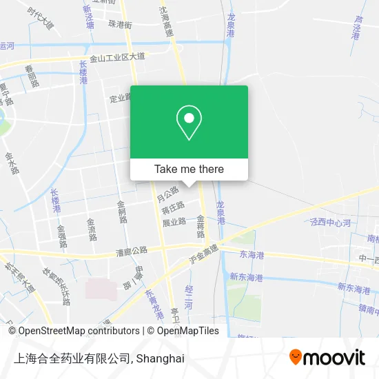 上海合全药业有限公司 map