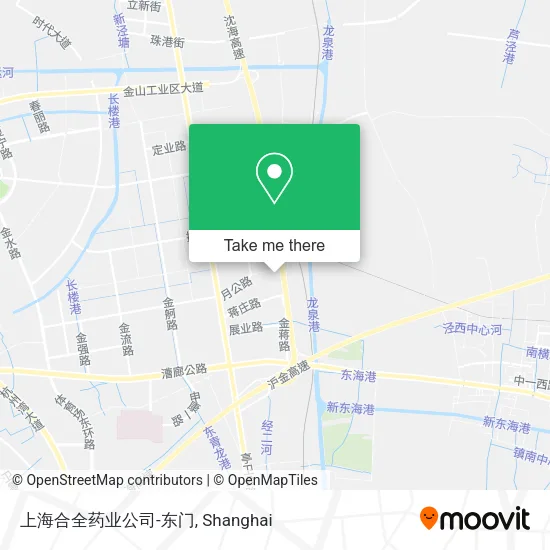 上海合全药业公司-东门 map