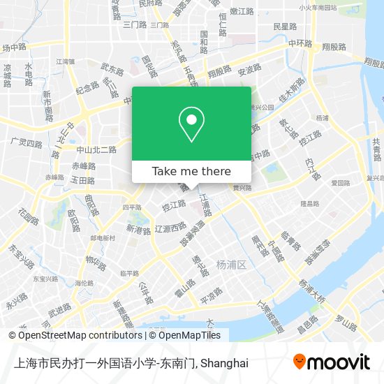 上海市民办打一外国语小学-东南门 map