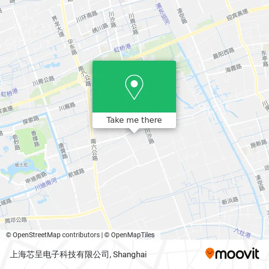 上海芯呈电子科技有限公司 map