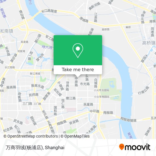 万商羽绒(杨浦店) map