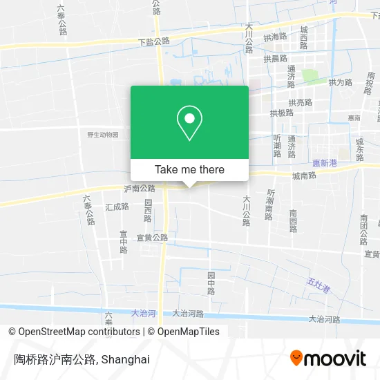 陶桥路沪南公路 map