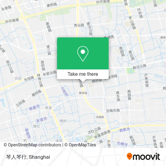 琴人琴行 map