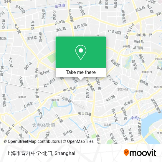 上海市育群中学-北门 map