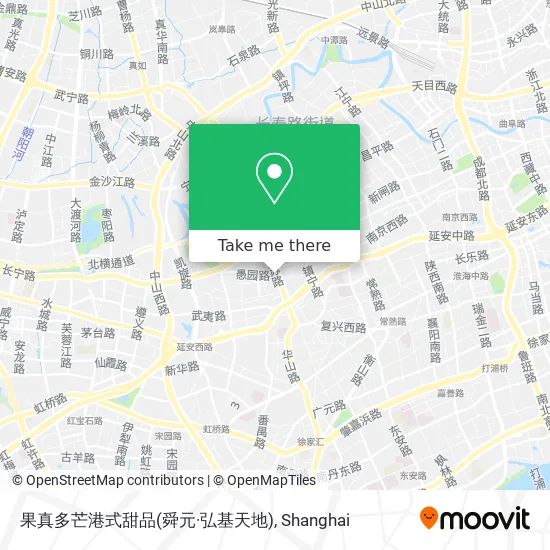 果真多芒港式甜品(舜元·弘基天地) map