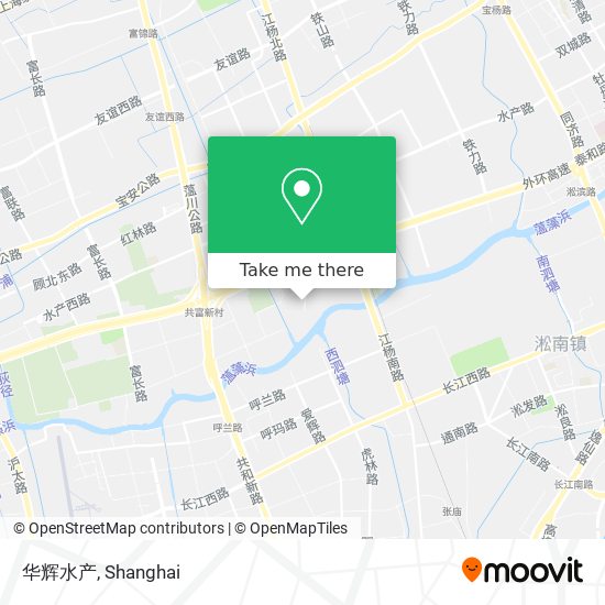 华辉水产 map