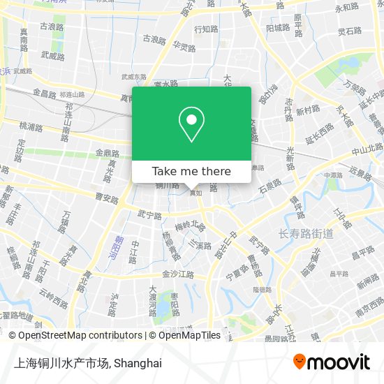 上海铜川水产市场 map