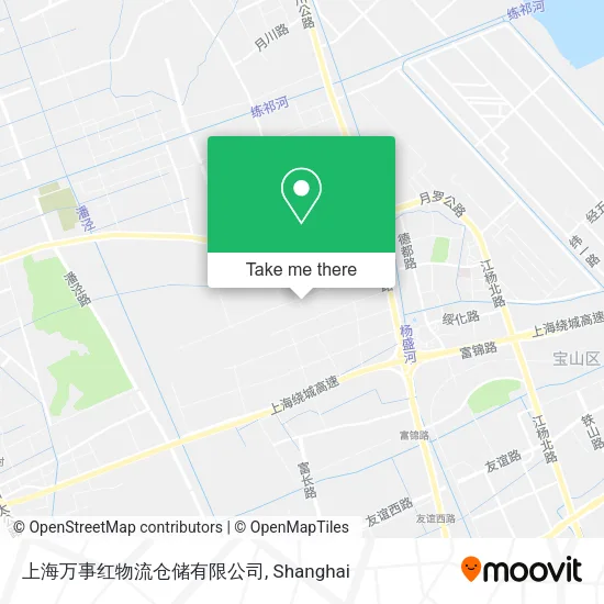 上海万事红物流仓储有限公司 map