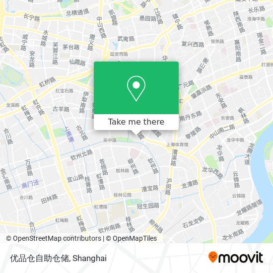 优品仓自助仓储 map