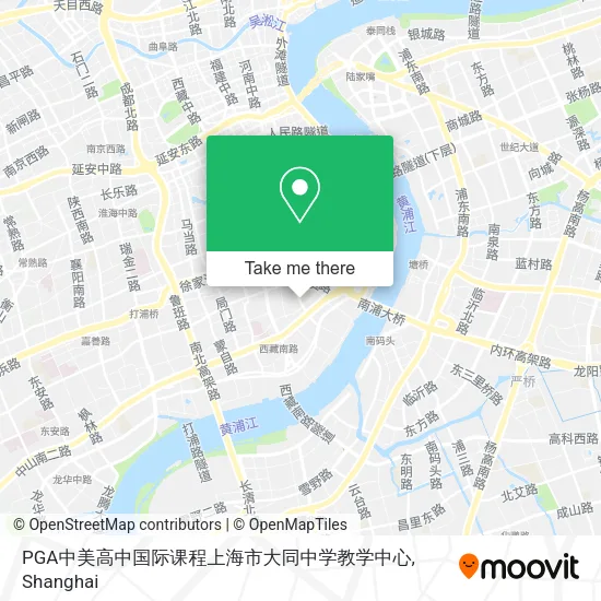 PGA中美高中国际课程上海市大同中学教学中心 map