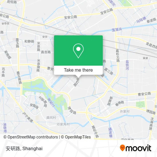 安研路 map