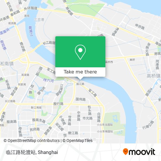 临江路轮渡站 map