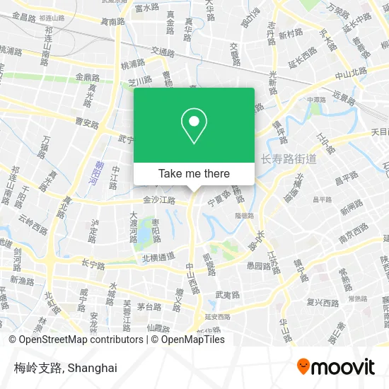 梅岭支路 map