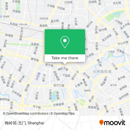 梅岭苑-北门 map