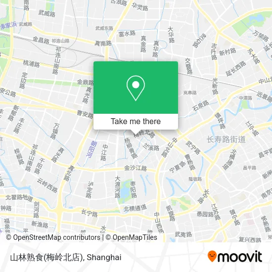 山林熟食(梅岭北店) map
