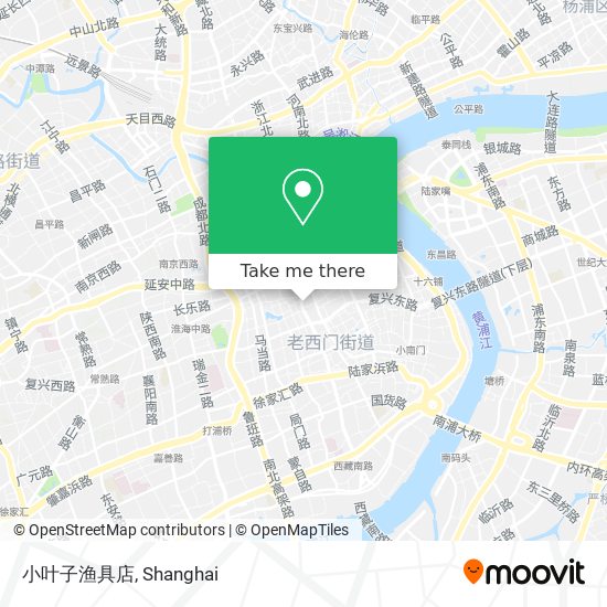 小叶子渔具店 map