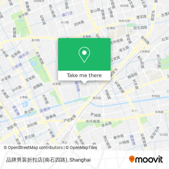 品牌男装折扣店(南石四路) map